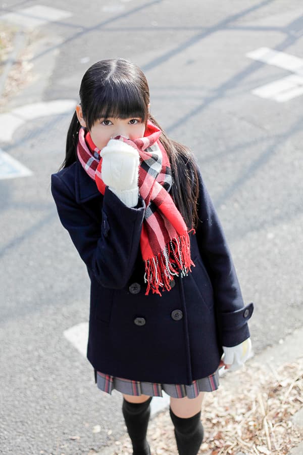 Close-up of worn socks and toes